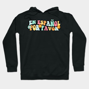 Spanish Teacher Bilingual Women Hoodie